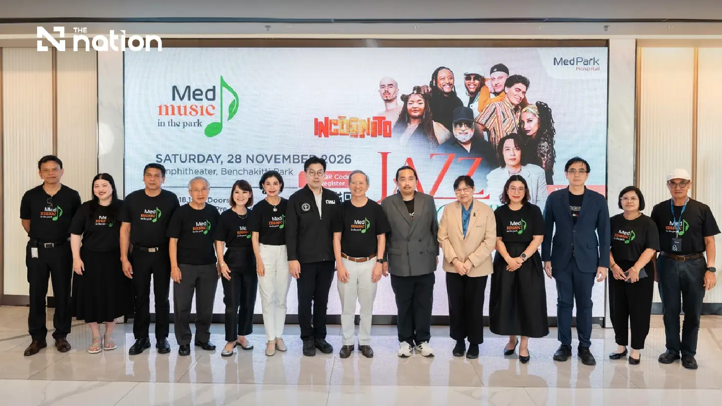 MedPark Hospital Celebrates Its 6th Anniversary with Free “MedMusic in the Park 2026” Concert at Benchakitti Park MedPark Hospital Celebrates Its 6th Anniversary with Free “MedMusic in the Park 2026” Concert at Benchakitti Park