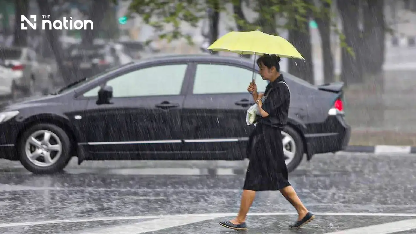 TMD forecasts rain in 70% of southern Thailand on October 12 TMD forecasts rain in 70% of southern Thailand on October 12