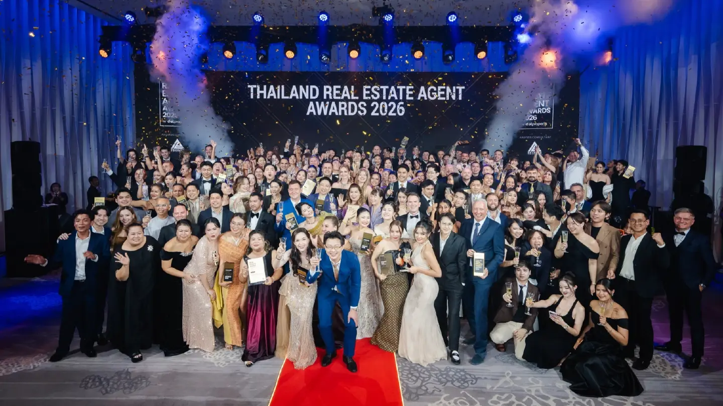 Dot Property Hosts 2026 Thailand Real Estate Agent Awards. Dot Property Hosts 2026 Thailand Real Estate Agent Awards.