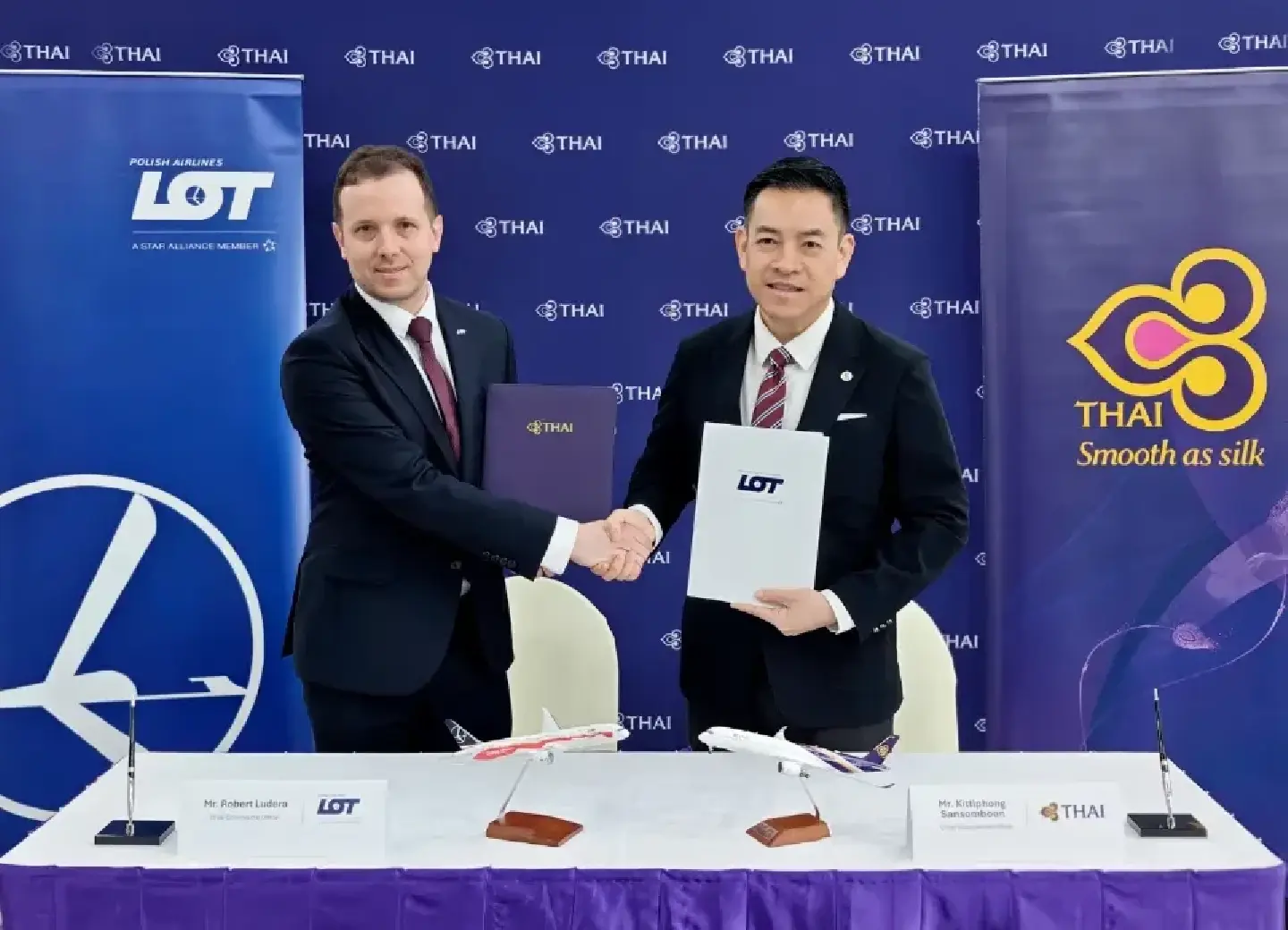 Thai Airways and LOT to expand Europe-Asia links with codeshare Thai Airways and LOT to expand Europe-Asia links with codeshare