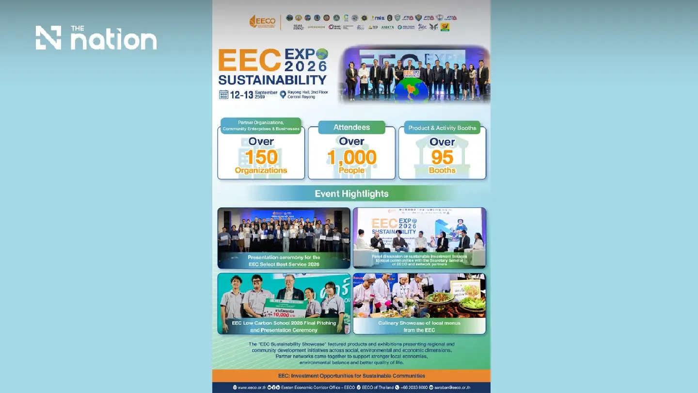 EEC Sustainability Expo 2026 Spotlights Area-Based Development Across Economic, Social, and Environmental Dimensions EEC Sustainability Expo 2026 Spotlights Area-Based Development Across Economic, Social, and Environmental Dimensions