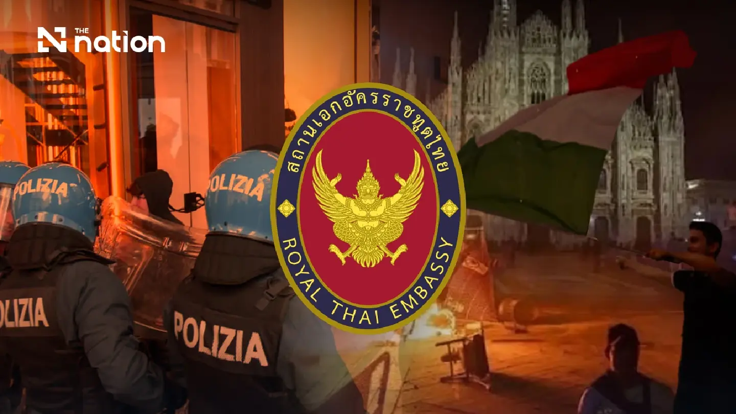 Thai embassies warn citizens to avoid protest areas in Greece and Italy Thai embassies warn citizens to avoid protest areas in Greece and Italy